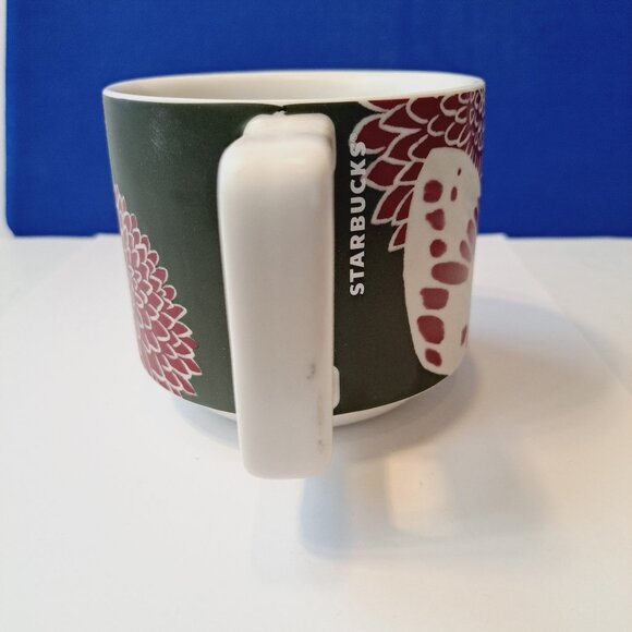 Starbucks Fall Flora Limited Floral Butterfly 12oz Coffee Cup Mug - Picture 2 of 13